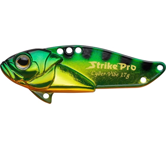Изображение товара Блесна Strike Pro Cyber Vibe 65 цвет: A45E Natural Perch JG-005E#A45E