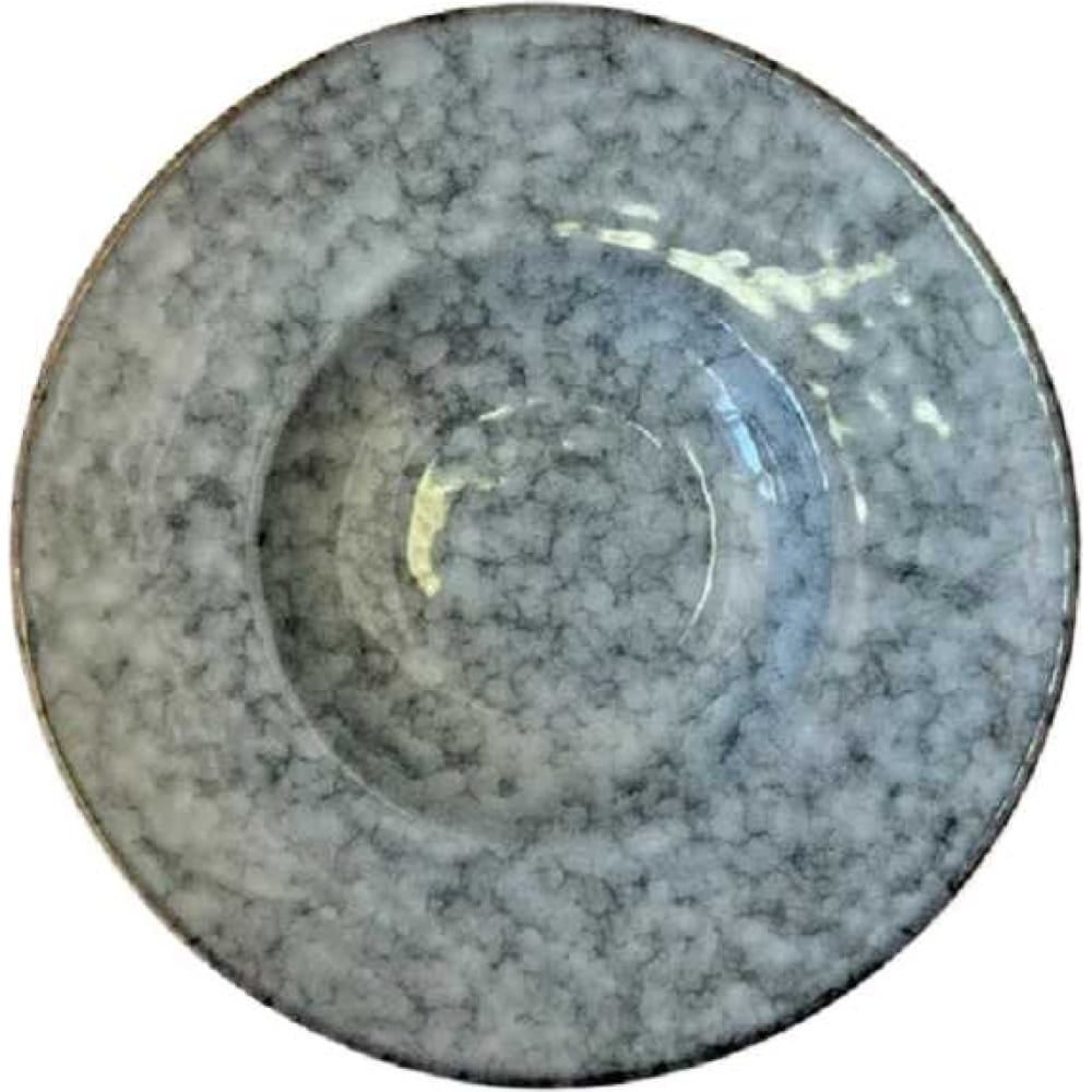 Тарелка Homium тарелка керамическая обеденная 550 мл 20 см серая 1 сорт иран