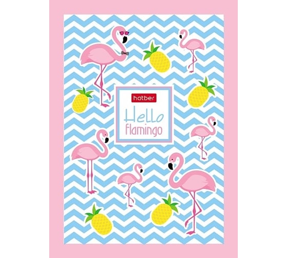 Изображение товара Блокнот Hatber Positive 48 л А6, клетка, обложка мелованная бумага, ламинация, 8 дизайнов, 80 шт в упаковке 061600