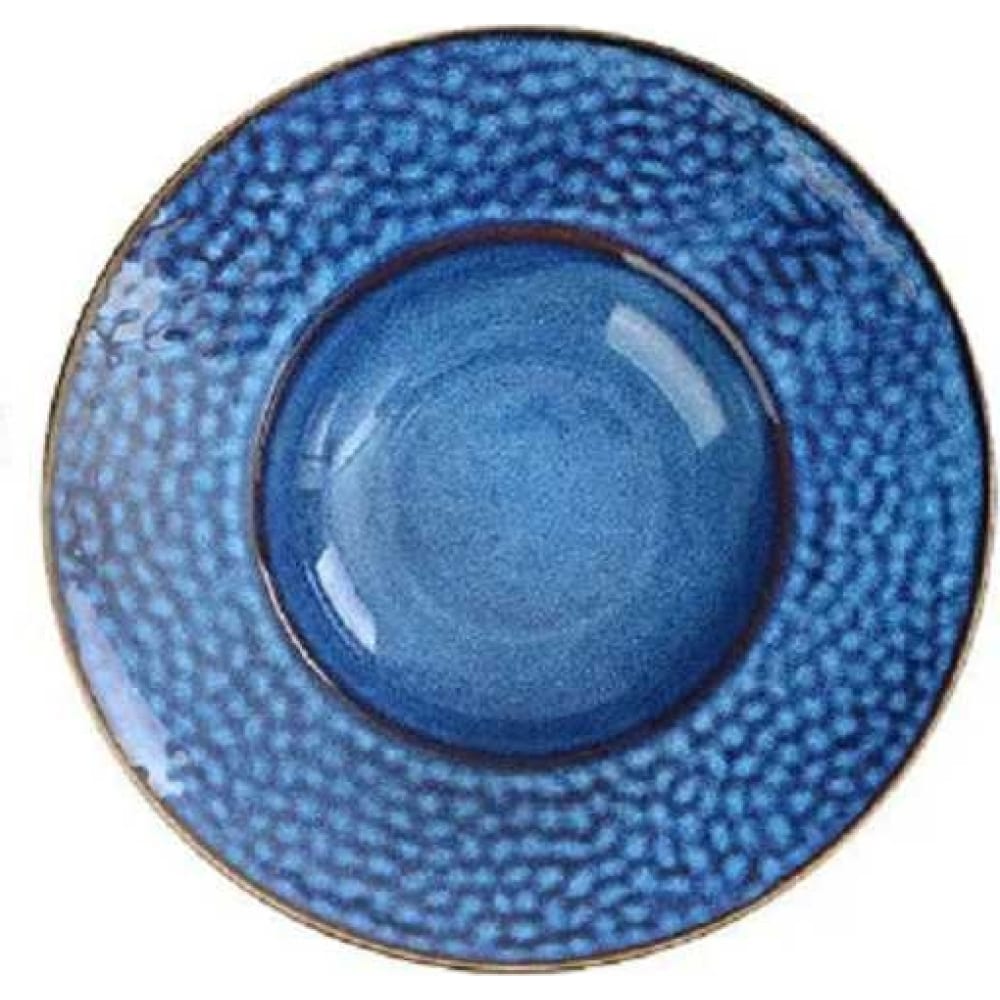 Тарелка Homium тарелка керамическая ежевика глубокая фиолетовая 18 см 1 сорт иран
