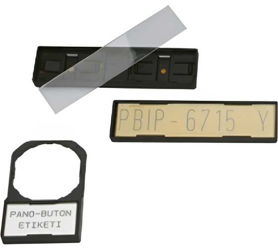 Изображение товара Прозрачная защитная пленка для маркировки Klemsan 67x15мм PBKP 6715 96 шт. 0.0.0.5.08815