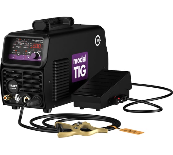 Изображение товара Установка аргонодуговой сварки START 205 modelTIG AC/DC TIG PULSE 3W205AP