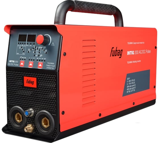 Изображение товара Сварочный инвертор FUBAG INTIG 200 AC/DC PULSE 31412 + горелка FB TIG 26 5P 4m Up&Down 38459 31412.1