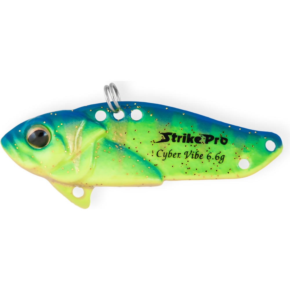 Изображение товара Блесна Strike Pro Cyber Vibe 75 цвет A172FL Glowing Blue Lemon
