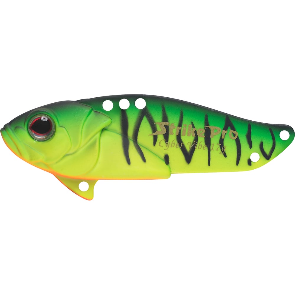 Изображение товара Блесна Strike Pro Cyber Vibe 75 цвет GC01S Mat Tiger JG-005F