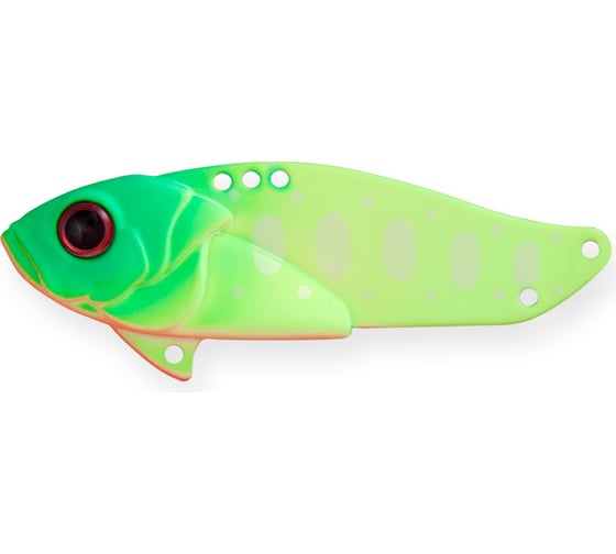 Изображение товара Блесна Strike Pro Cyber Vibe 75 цвет: A178S Lemon Mat Tiger JG-005F#A178S