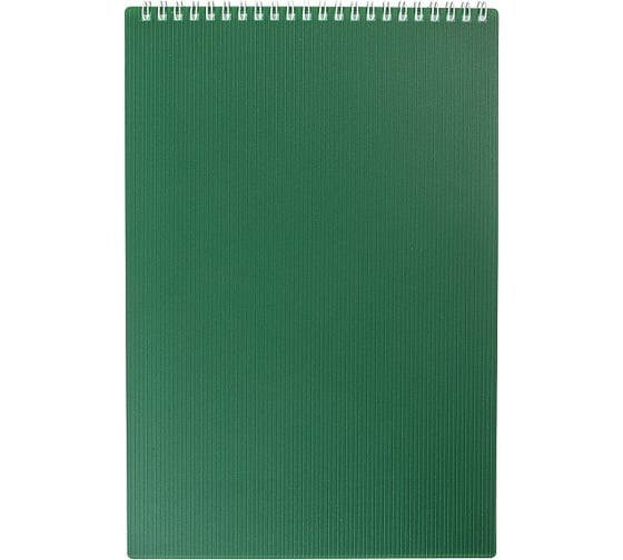 Изображение товара Блокнот Hatber VELVET 80 л, А4, клетка, зеленый, 24 шт в упаковке 081537