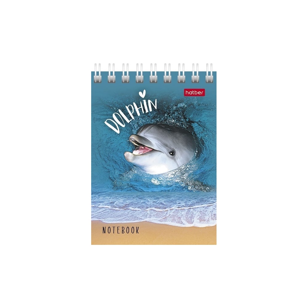 Изображение товара Блокнот Hatber Подводный мир 40 листов А7 клетка мягкая обложка