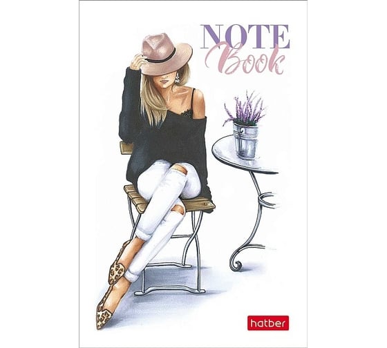 Изображение товара Блокнот Hatber Happy time 48 л, А7, 65x100 мм, 3-х цветный блок клетка, обложка мелованная бумага, 100 шт в упаковке 066318