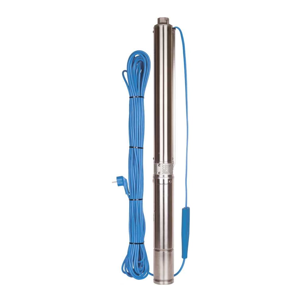 Изображение товара Скважинный насос AQUARIO ASP3E-65-75 с встроенным конденсатором 50 м кабель