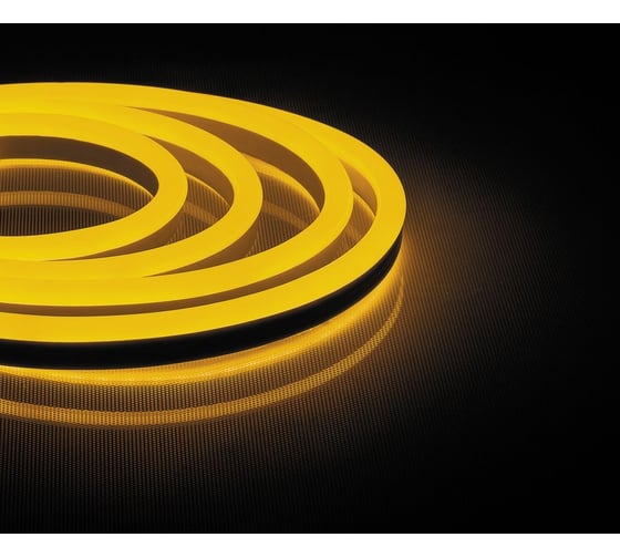 Изображение товара Светодиодная лента FERON 144SMD 2835 /м 12Вт/м 230V IP67 50м, желтый, LS721 32715