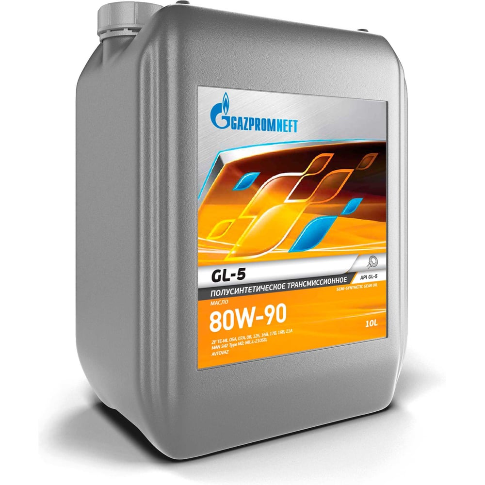 Изображение товара Масло GL-5 80W-90 10л Gazpromneft трансмиссионное минеральное