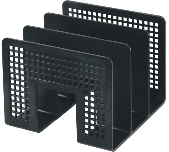 Изображение товара Подставка для бумаг ErichKrause Classic пластиковая, черный 8070