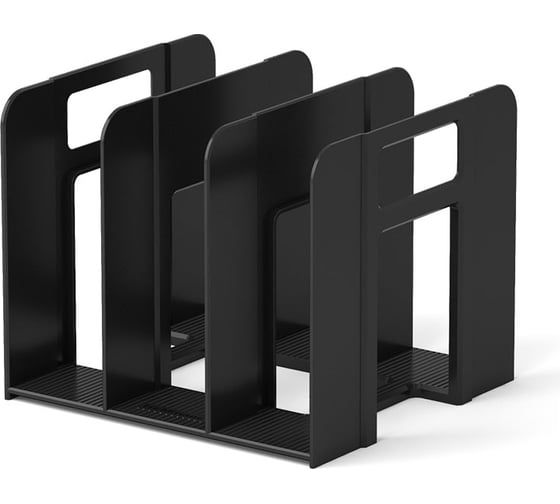 Изображение товара Подставка для бумаг ErichKrause Techno, Classic пластиковая, черный 16589