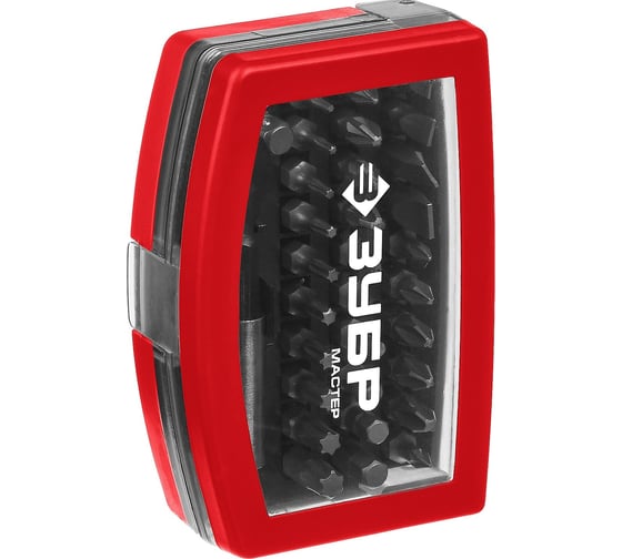 Изображение товара Набор бит "МХ-32" CR-V в компактном боксе Зубр 26393-H32