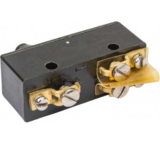 Изображение товара Микровыключатель Электротехник Мп 2102 у3 исп.03, ip00, толкатель с увеличенным ходом, базовый, винт, ET006840