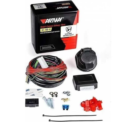 Изображение товара Блок согласования для фаркопа Artway Smart Connect 7-контактная, обновленная, 1.9 м SC-100 N