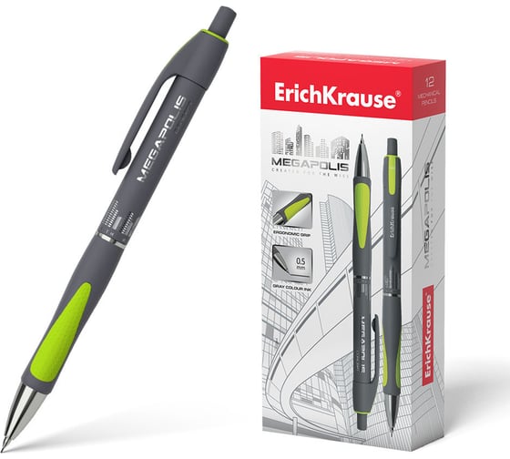 Изображение товара Механический карандаш ErichKrause MEGAPOLIS Concept 0.5 мм, НВ 20340