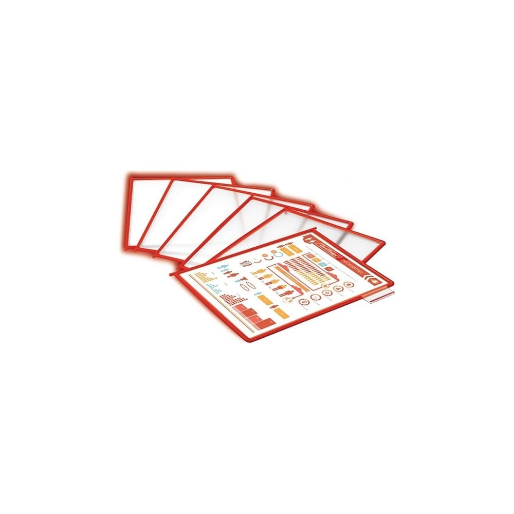 Изображение товара Панели для демонстрационных систем Hatber Berlingo 10 шт красные