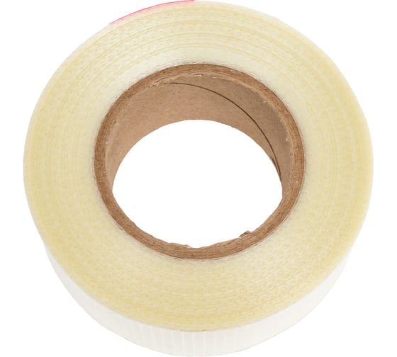 Изображение товара Липкая лента на основе плёнки ПЭТ SV Tapes PETXR9001 PET X R 90, 50 мм, 50 м, армированная стеклосеткой PETXR900150.50