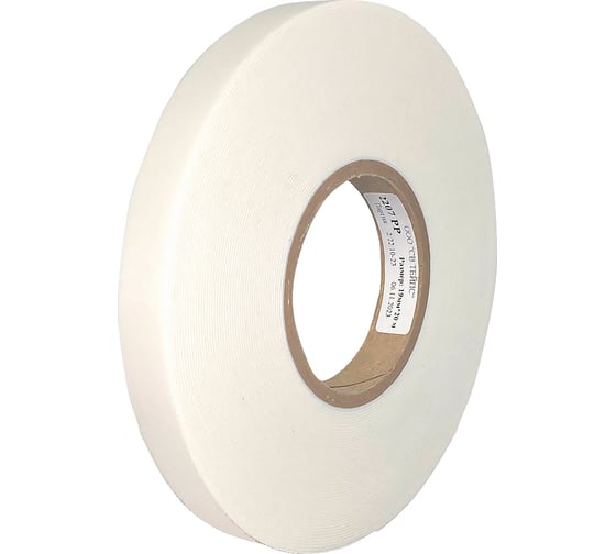 Изображение товара Двухсторонняя липкая лента на вспененной основе SV Tapes 2207, 19 мм, 20 м, каучук 220719.20