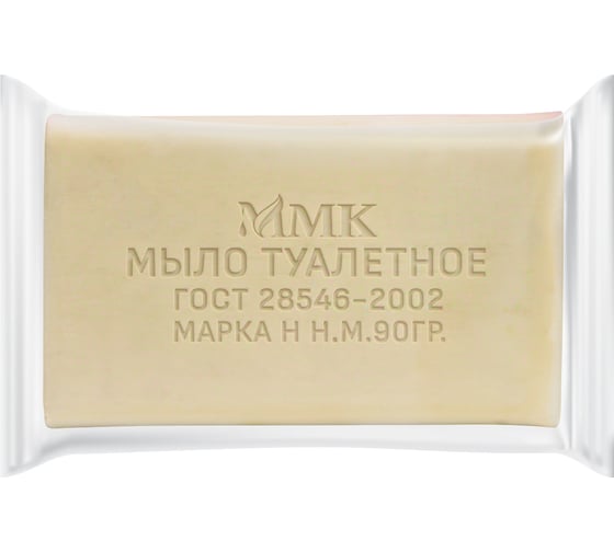 Изображение товара Туалетное мыло ММК 90 гр. "Нейтральное" в прозрачной обертке МКТУ3621