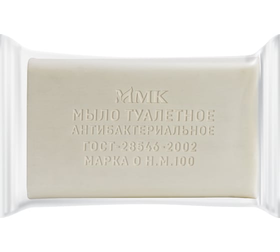 Изображение товара Туалетное мыло ММК 100 гр. "Антибактериальное" в прозрачной обертке МКТУ1721