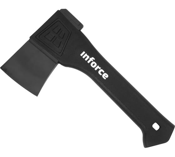 Изображение товара Универсальный топор с точилкой в кофре Inforce 440 г, 230 мм 06-12-23