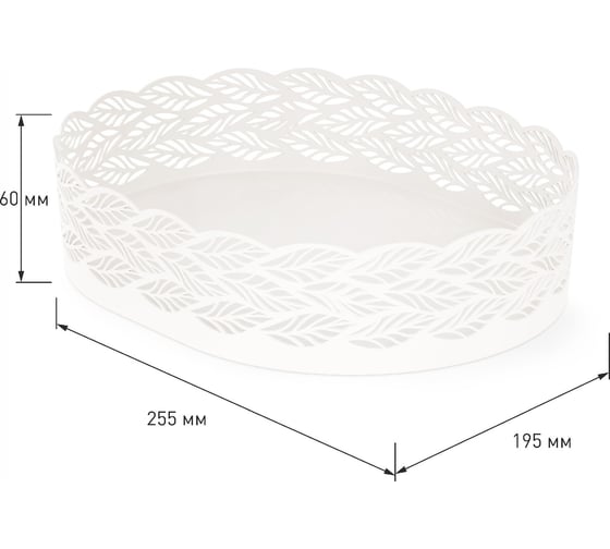 Изображение товара Сухарница ЗПИ Альтернатива Эдем белый М8477