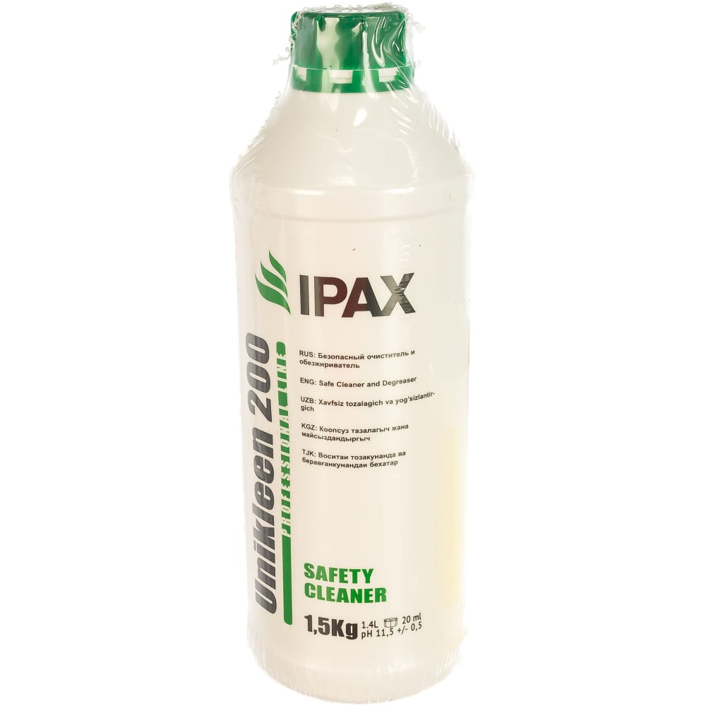 фото Универсальный очиститель и обезжириватель ipax юниклин 200, 1,5 кг юк200-1,5