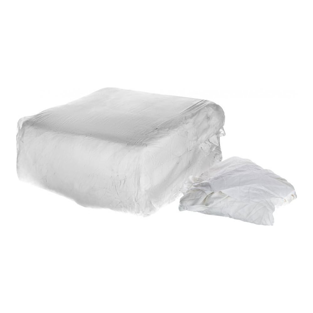Изображение товара Ветошь простыни Нейт белые 10 кг - высококачественный хлопковый материал для уборки и дезинфекции