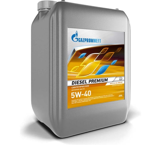 Изображение товара Масло GAZPROMNEFT Diesel Premium 5W-40 20л 2389907649