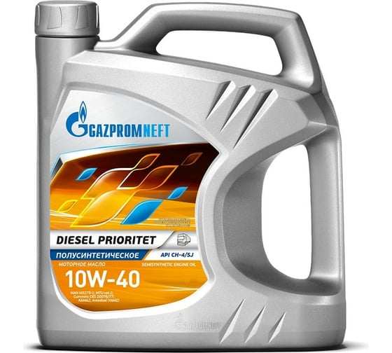 Изображение товара Масло Diesel Prioritet, 10W-40, 5 л GAZPROMNEFT 253142109