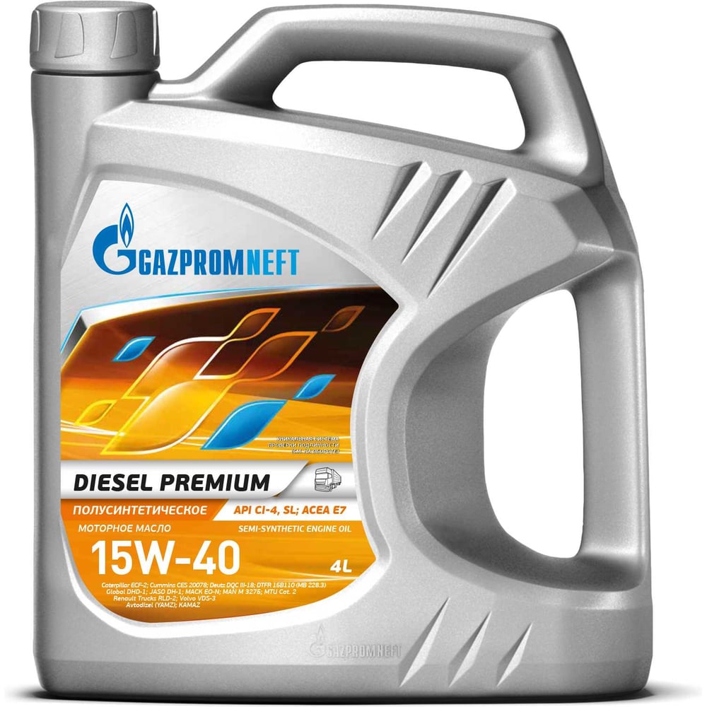 Изображение товара Масло Diesel Premium 15W-40 4л Gazpromneft 2389901341