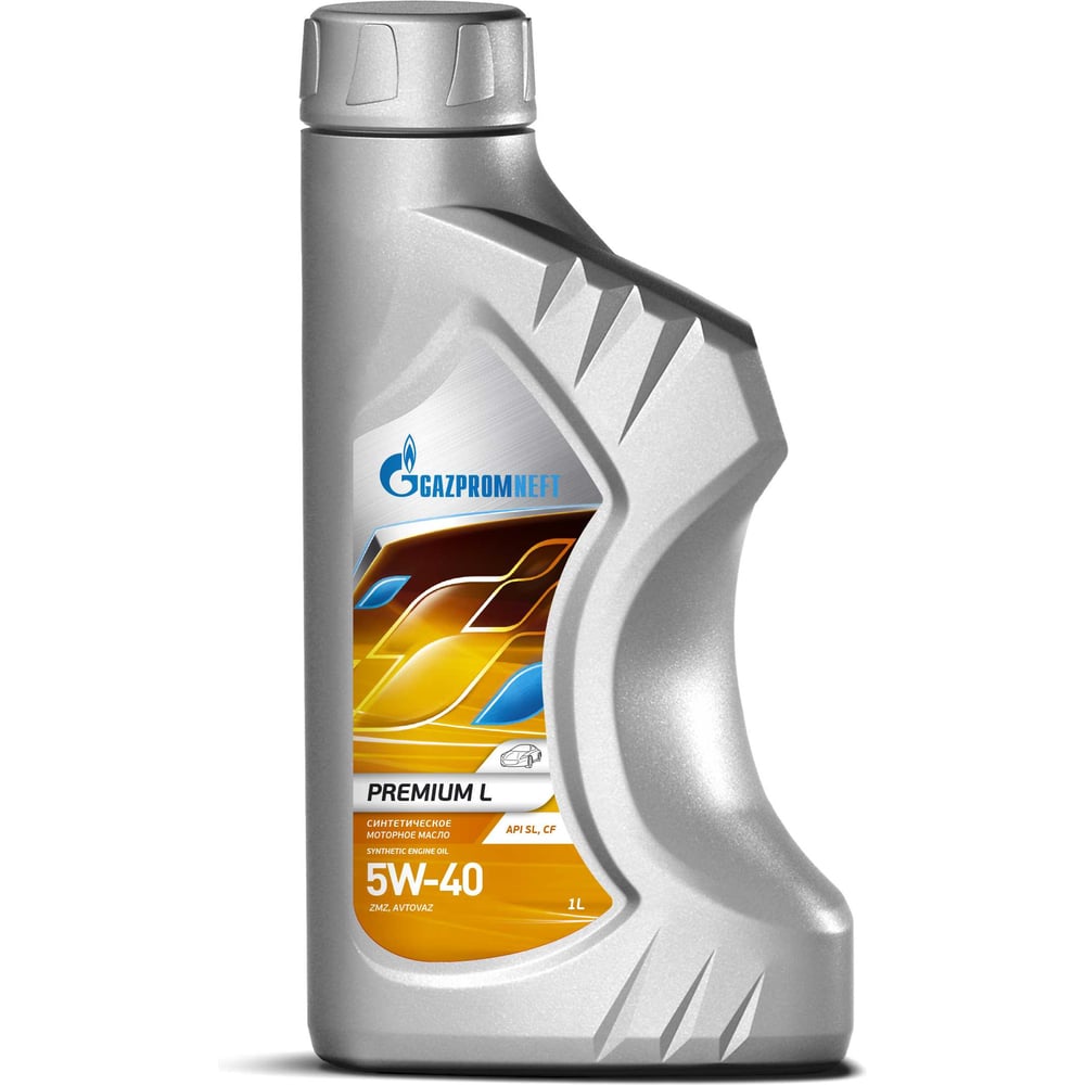 Изображение товара Масло GAZPROMNEFT Premium L 5W-40, 1л, полусинтетическое