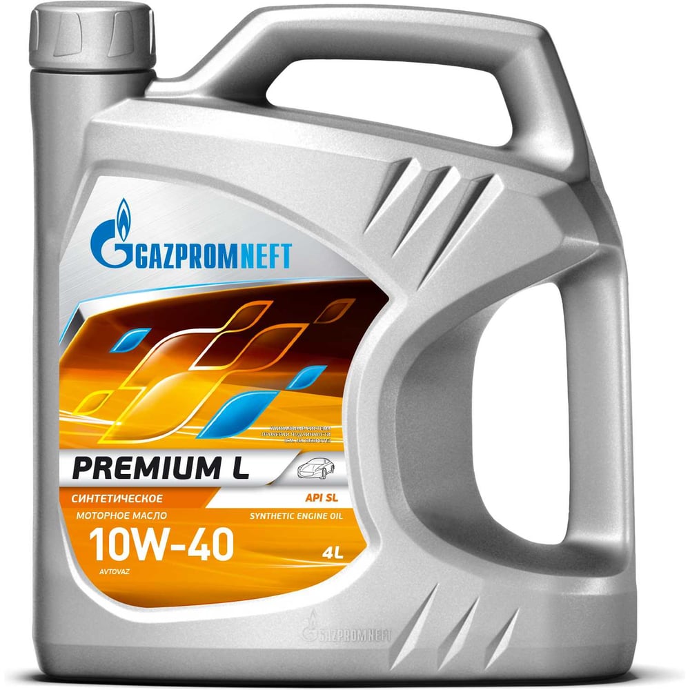 Изображение товара Масло моторное Gazpromneft Premium L 10W-40 4л полусинтетическое