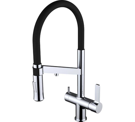 Изображение товара Комбинированный смеситель для кухни CLEVER CHEF WT19 с выходом для питьевой воды 60729