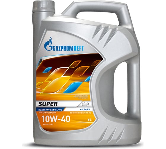Изображение товара Масло Super 10W-40 5л Gazpromneft 2531401380