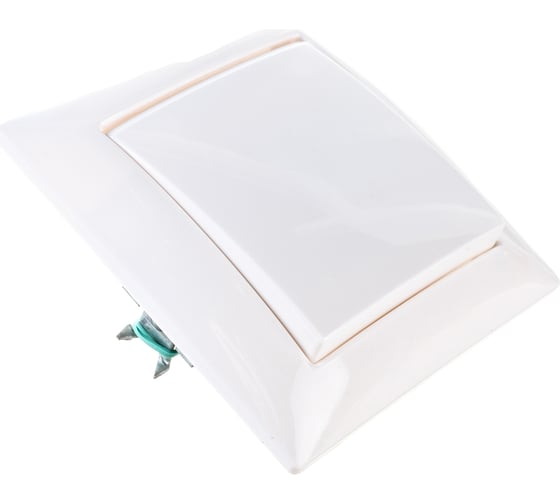 Изображение товара Выключатель Кунцево-Электро СЕЛЕНА скрытой установке одноклавишный 10А С110-378 8100