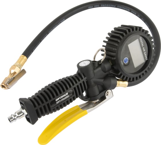 Изображение товара Пистолет для подкачки шин с цифровым дисплеем Optimus 0,35-16 бар OPT-PI1050