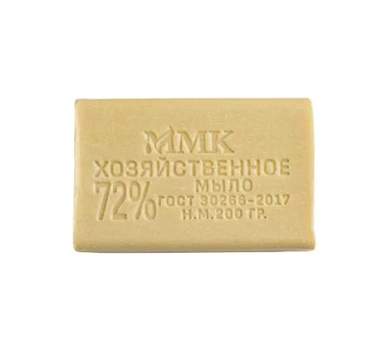 Изображение товара Хозяйственное мыло ММК 200 гр. 72% без обертки 60 шт МКХ0721