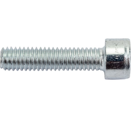 Изображение товара Винт Insparion 6x25 din912 8,8 оц мм, с цилиндровой головкой, внутренним шестигранником и усиленной закалкой, 10 шт. С1-00001376