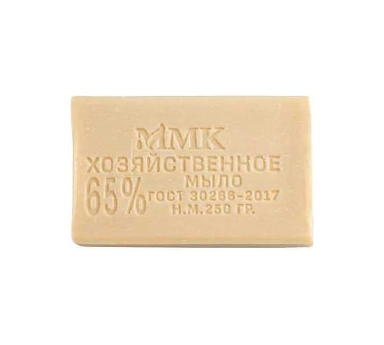 Изображение товара Хозяйственное мыло ММК 250 гр. 65% без обертки 48 шт МКХ1421
