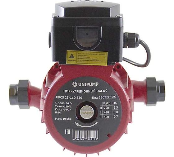 Изображение товара Циркуляционный насос (отопление) UNIPUMP UPC3 25-160 230 61966