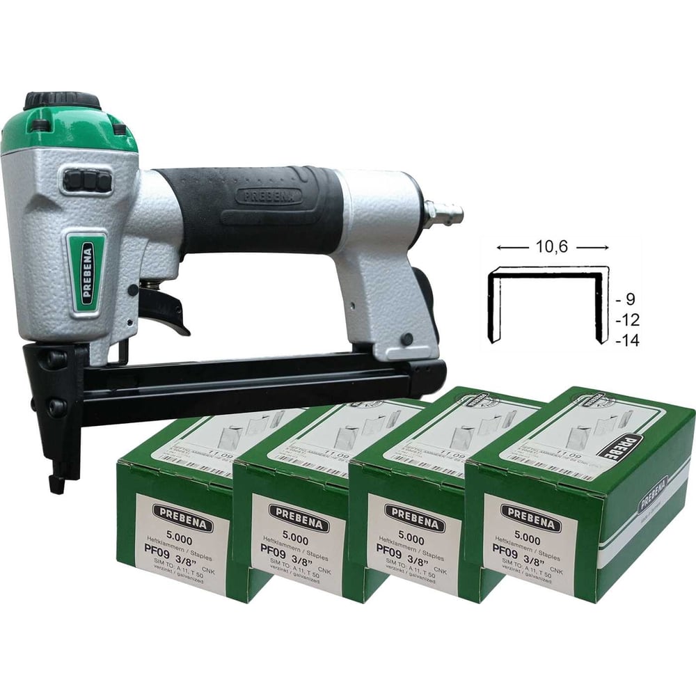 Пневмонейлер Prebena DNPF16 МБ000014094