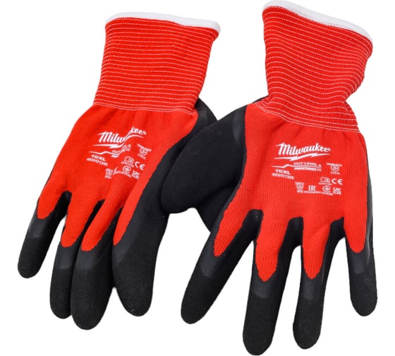 Изображение товара Зимние перчатки с защитой от порезов Milwaukee, уровень 1, размер XL/10 4932471345