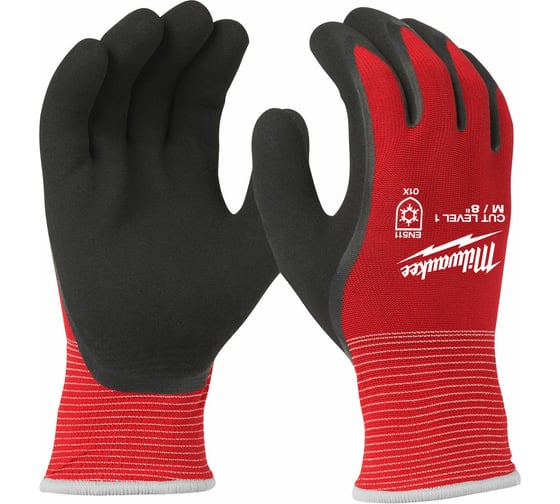 Изображение товара Зимние перчатки с защитой от порезов Milwaukee, уровень 1, размер L/9 4932471344
