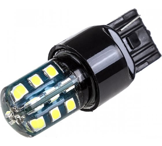 Изображение товара Автолампа диод SKYWAY T20 W21W 24 SMD диода 1-контурная, белая S08201272