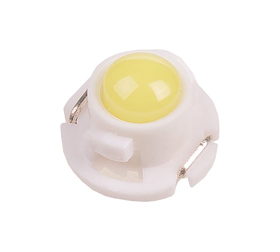 Изображение товара Автолампа диод SKYWAY T4.7 1 COB с цоколем 1-контурная, белая S08201393