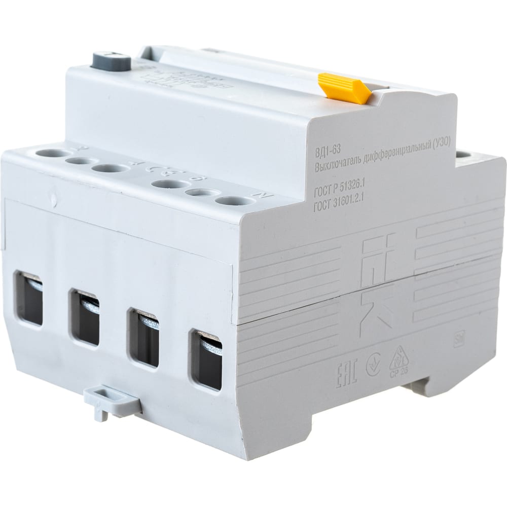 Выключатель дифференциального тока IEK - MDV10-4-040-300